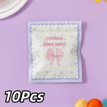 8/10pcs Holiday Gift Packaging Bags, Self-Sealing Decorative Gift Bags, High-End Bow & Bear Design Gift Bags, Suitable For Women's Small Gift Packaging, Holiday Party Birthday Gift Bags, And Daily Storage Bags And Plastic Self-Sealing Bags - Multicolor - View 14