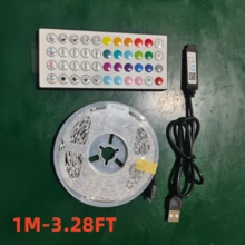 LED Strip Lights For Bedroom, USB 5V RGB LED Strip With Infrared Remote And APP Control, Self-Adhesive LED Strip, Supports Music Sync And Timer Mode, Suitable For Bedroom, Gaming Room - APP Control With IR44Key - View 13
