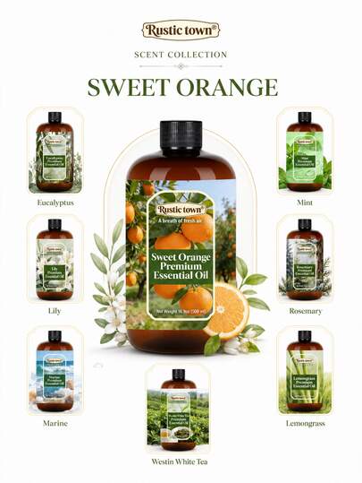 500ML Large Capacity Aromatherapy Essential Oil Refill, Hotel-Style Fragrance Replacement Liquid, Reusable Old Aromatherapy Bottles, Quickly Remove Bathroom Smoke, Mold And Odor, Compatible With Reed Diffusers, Humidifiers, Automatic Fragrance Dispensers, Suitable For Girls, Renters, Homestays, Hotels, Commercial Use, Sandalwood, Rose, Cherry Blossom, Ocean, Lemon, Jasmine Multiple Scents Available, Perfect For Housewarming And Home Gifts