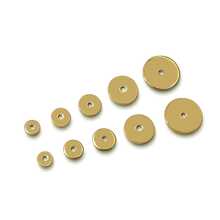 50Pcs Stainless Steel 4/5/6/8/10mm Flat Round Loose Spacer Beads For DIY Jewelry Necklace Bracelets Making Accessories - Spacer - View 3