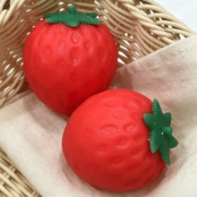 Tachimi 1pc Strawberry, Popular Fidget Toys For Group Pastime Activities, Handy Carry‑Along Play Piece Delivering Crispy Playing Feeling For Everyday Use Shipped Randomly - Multicolor - View 10