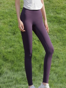 CAMEL CROWN Shark Pants 女款防曬涼感瑜伽褲 戶外跑步緊身下身訓練運動褲 - 嘉應紫 - 查看 1