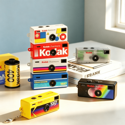 Kodak Charmera Blind Box Camera - Random Color, Mini Digital Camera On Keychain, Lightweight Design For Easy Portability, Reflecting 80s Visual Aesthetics