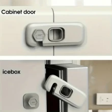 Baby Cabinet Locks & Straps - The Rice/green Color Will Be Sent at Random. - View 6