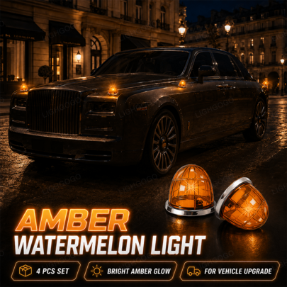 4Pcs Fun Watermelon LED For Rig Owners