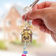 30/50/70/90PCS Star-Shaped Keychain Clip Set, 4 Colors Alloy Lobster Claw Clasp With Rotating Hook Ring And Spring Gate Ring, Suitable For DIY Crafts, Keychain Making And Key Ring Making - Star-shaped Keychain - View 7