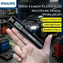 Philips Rechargeable Battery Flashlight, Ultra-Long Life, High Capacity, Portable Spotlight For Outdoor And Emergency Lighting - Multicolor - View 2