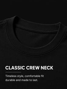 Ladies Long Sleeve Loose Crew Neck Top, Elegant Solid Color Polyester Knit T-Shirt, Autumn And Winter Fashion, Love Design Suitable For Women Casual B - Black - View 5