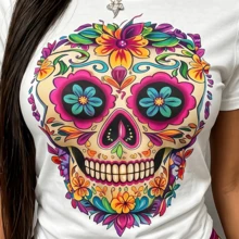 Women T-Shirts - White - View 6
