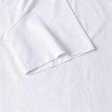 Vintage Retro Car Graphic Tee, Cotton, Crew Neck Short Sleeve Loose Fit, Casual Summer Wear, Breathable Comfort - White - View 5