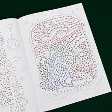 Kids Dot To Dot Puzzle Activity Book, 32 Pages Extreme Connect The Dots Worksheets, Colouring Drawing Book, Early Learning Educational Toy For Children - Green - View 5