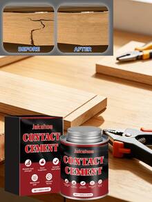 Contact Adhesive, Flexible Bonding, Waterproof, Heat Resistant, Woodworking, Leather, Furniture Repair, Designed For Fast Initial Adhesion, Short Curing Time, Suitable For Leather, Rubber And Wood. Gift For Family And Friends, Back To School Gift, Christmas Gift - A - View 1