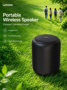 Lenovo Mini Bluetooth Speaker, Bluetooth 5.4 Wireless Portable Speaker With Powerful Bass, 3W Audio, 1200mAh Battery, Up To 12H Playback, IPX4, Hands-Free Calling, Compact Music Speaker For Home, Outdoor, Travel, Office, Smartphone And Laptop - View 9