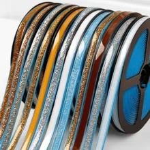 1 Roll 6m/236.22in Kitchen Countertop, Sink Gap, Toilet Base Edge Sealing Strip, Easy Install Home Decor Edge Trim, Gap Sealing - A - View 5