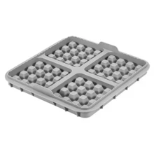 1/2 cái khuôn nướng bánh waffle vuông đa năng, khay nướng chống dính dễ vệ sinh, phù hợp cho hầu hết nồi chiên không dầu 4-7QT, tái sử dụng được, dùng cho bánh waffle kiểu Bỉ, socola, bánh pancake và trứng khối, thiết kế nhỏ gọn, dùng được với máy rửa bát, phụ kiện nhà bếp, dụng cụ nướng bánh cho bếp gia đình - Xem 16