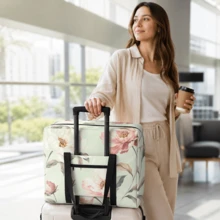 1pc Travel Storage Bag, Multifunctional Foldable Travel Bag, Shoulder Bag, Hand Luggage Bag, Trolley Bag, Large Capacity Portable Travel Organizer - View 17