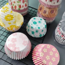 Cangkir Kertas Kue, Perlengkapan Dekorasi Pesta, Cangkir Kertas Sekali Pakai Tahan Minyak untuk Memanggang Muffin, Kertas Alas Kue - View 9