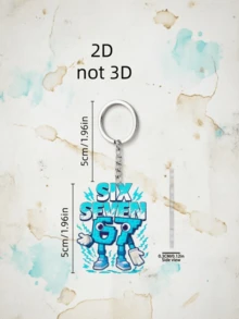 2 Sets Of Cartoon Keychains, Black Cat Keychain + 67 Cartoon Keychain, 2D Graphic Design, Practical And Fashionable Keychain Pendants, Very Suitable As Holiday Gifts And Decorations, Can Be Used For Backpacks, Wallets, Car Keys, 2D Graphic Style - Multicolor - View 4