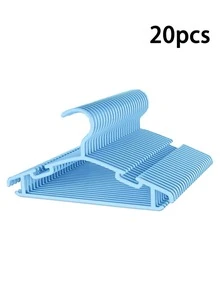 35pcs Plastic Baby Hangers With Anti-Slip Grooves, Suitable For Storing Toddler Clothes, Baby Room Hangers, Baby Gift - Multicolor - View 14