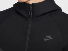 Nike Sportswear Tech Fleece WINDRUNNER Men's Hooded Jacket Black - Black - View 3