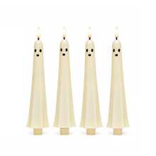 White Ghost Shaped Candle Light, Halloween Themed Flameless Electronic Candle, Battery Operated (Batteries Not Included), Perfect Choice For Halloween Party And Home Decor. - Multicolor - View 9