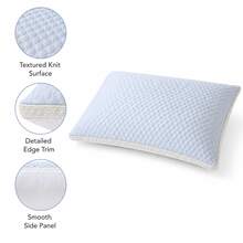 2PCS Lightweight, Moisture-Wicking Winter Pillows With A Textured Feel, Hotel-Quality Warm Bed Pillows That Stay Supportive, Soft And Skin-Friendly, Breathable Sleep Pillows, Perfect For Side, Back, Or Stomach Sleeping, Ideal For Winter Bedrooms. - 2PCS Blue - View 8