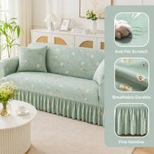Sofa Slipcovers - Mint Green - View 4