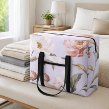 1pc Travel Storage Bag, Multifunctional Foldable Travel Bag, Shoulder Bag, Hand Luggage Bag, Trolley Bag, Large Capacity Portable Travel Organizer - View 9