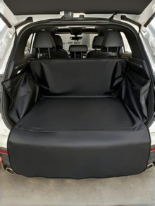 1PC Heavy Duty Non-Slip Trunk Mat, Full Coverage Cargo Liner Car Trunk Protector Waterproof PetTrunk Mat For Dogs, Pet Car Seat Cover Durable Pet Trunk Mat, Seat Liner Protector For Sedans, Wagons, SUVs - Multicolor - View 6