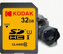 Kodak Kartu memori MicroSD, 16GB/32GB, Kelas 10 UHS-I U1, kartu memori TF berkecepatan tinggi, perekaman video definisi tinggi, kompatibel dengan dashcam, ponsel, dan laptop. - View 7