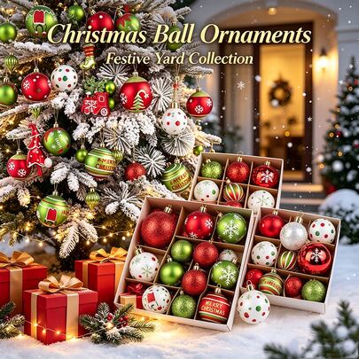 The Grinch 12/6/1pc Christmas Ball Decoration Set, Christmas Tree Hanging Balls, Holiday Atmosphere Decor, Holiday Decoration And Photo Props, Christmas Halloween Birthday Gifts, Suitable For Home And Adults