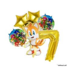 Sonic Dapatkan 1 Set Landak Biru Super-Sonik Cepat Bintang Meledak Gaya Lucu 1-9 Digital Termasuk Set Biru Landak Biru Cepat Kain Latar Belakang Cocok Untuk Pesta Hari Anak Mainan Anak, Dekorasi Ulang Tahun, Pertemuan Keluarga - View 9