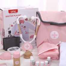 Kids Doctor & Nurse Roleplay Set, Realistic Medical Stethoscope & Injection Toys - Multicolor - View 5