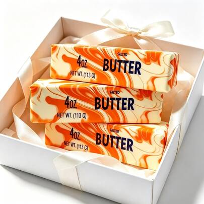 Mainan Mentega Slow Rebound - Mainan Sensorik Dewasa Berbentuk Makanan Realistis, Bahan TPR, Figur Koleksi Cokelat Lucu, Hadiah Ulang Tahun Kecil dan Kejutan, Lembut dan Dapat Diremas, Pengisi Souvenir Pesta, Berbentuk Cumi-cumi, Mainan Perjalanan, Dekorasi Rumah, Perlengkapan Sekolah, Kebutuhan Rumah Tangga, Hadiah untuk Wanita, Hadiah untuk Pria, Hadiah Hari Ibu, Hadiah Hari Ayah, Hadiah Hari Kakek, Hadiah Hari Nenek, Hadiah Halloween, Hadiah Natal, Hadiah Liburan, Hadiah untuk Perjalanan
