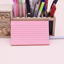 300 Sheets 6 Colors Double‑Sided 11‑Lines Lined Index Note Cards,110gsm Thick Non‑Sticky Memo Sheets 12.7*7.6cm,Flash Study Cards,Back To School Must‑Have - one-size - View 6
