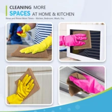 1/5/10pcs Set Super Absorbent Microfiber Cleaning Cloths, 12"X12", Durable Reusable Multi-Purpose Wiping Towels, Suitable For Kitchen Countertops, Dish Washing, Car Cleaning And Daily Home Surface Cleaning, Household Cleaning Supplies, Can Be Given As Christmas, Halloween Gifts To Mom. Car Accessories, Kitchen Accessories, Bathroom Accessories, Christmas, Home , Kitchen - Brown - View 6
