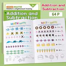 Preschool Math Practice Book: Number Tracing, Addition And Subtraction Workbook, Number Recognition And Writing Introduction Book, Interactive Preschool Math Workbook, Enhancing Number Sense, Focus, And Early Calculation Skills - Multicolor - View 7