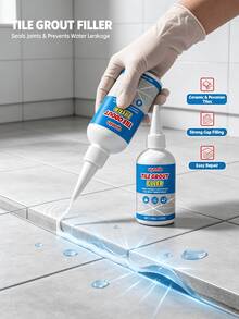 Ceramic Tile Grout Sealer, Seals Tile Gaps And Edges, Floor And Wall Maintenance, Aesthetic Repair For Gaps, Suitable For Ceramic And Porcelain Tiles, Household Daily Essential, Selected Gift For Family And Friends, Randomly Shipped New And Old Models - A - View 2