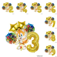 Sonic Dapatkan 1 Set Landak Biru Super-Sonik Cepat Bintang Meledak Gaya Lucu 1-9 Digital Termasuk Set Biru Landak Biru Cepat Kain Latar Belakang Cocok Untuk Pesta Hari Anak Mainan Anak, Dekorasi Ulang Tahun, Pertemuan Keluarga - View 1