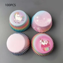 Cangkir Kertas Kue, Perlengkapan Dekorasi Pesta, Cangkir Kertas Sekali Pakai Tahan Minyak untuk Memanggang Muffin, Kertas Alas Kue - View 15