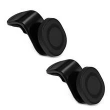 2pcs/1pc Car Air Vent Clip Magnetic Phone Holder, 360° Rotation, Designed For Navigation, Compatible With Multiple Car Models And Phones, Hands-Free Car Phone Mount, Car Accessories, 2026 Road Trip Essential - Clip-on Style - View 10