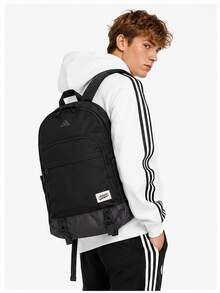 Adidas Unisex UNI N C BP Large Capacity Casual Comfortable Laptop Backpack Dimensions: Approx. 46*31*19cm - Black - View 3