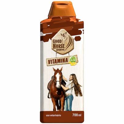 Shampoo Cresce Cabelos Fortes Good Horse com Vitamina A 700ml