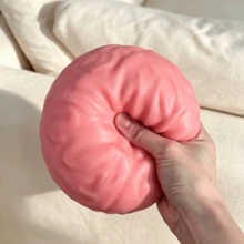 Tachimi 1 buah Mainan Remas Otak Ukuran Besar, Mainan Santai Populer, Mainan Remas Saku Portabel yang Cocok dengan Fidgettoys untuk Koleksi Hobi, Dikirim Secara Acak - MultiWarna - View 7
