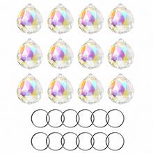 12pcs 20mm Clear Crystal Ball Prism Rainbow Catcher Pendant Making Kit - 12pcs 20 Balls - View 12