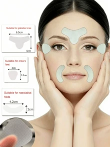 Parches de Cuidado Facial por Zonas de 3 Piezas, Calman las Líneas de Expresión, Tensan y Suavizan los Contornos - Multicolor - Ver 3