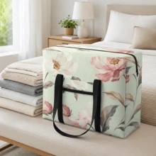 1pc Travel Storage Bag, Multifunctional Foldable Travel Bag, Shoulder Bag, Hand Luggage Bag, Trolley Bag, Large Capacity Portable Travel Organizer - View 7