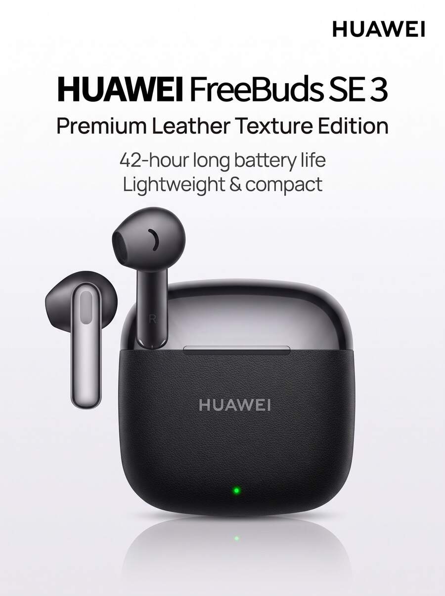 Huawei FreeBuds SE 3 Wireless Bluetooth Earphones - Ultra-Long Battery Life & Fast Charging | IPX4 Waterproof And Sweatproof | Lightweight And Comfortable | Stable Connection | Touch Control