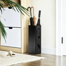 1PC Metal Umbrella Stand, Household Umbrella Storage Rack, Space-Saving For Home Entrance Garage Foyer, Keeps Dry, Long-Handled Umbrella And Cane Storage Organizer - A - View 7