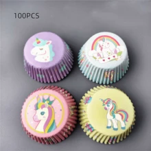 Cangkir Kertas Kue, Perlengkapan Dekorasi Pesta, Cangkir Kertas Sekali Pakai Tahan Minyak untuk Memanggang Muffin, Kertas Alas Kue - View 14